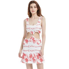 Folk Ornament Velvet Cutout Dress by Eskimos