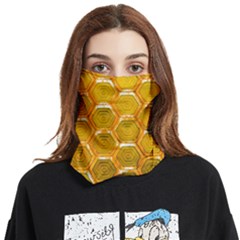 Hexagonal Windows Face Covering Bandana (two Sides) by essentialimage365