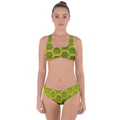 Hexagon Windows Criss Cross Bikini Set by essentialimage365