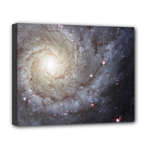 Spiral Galaxy Deluxe Canvas 20  X 16  (stretched) by ExtraAwesomeSauce