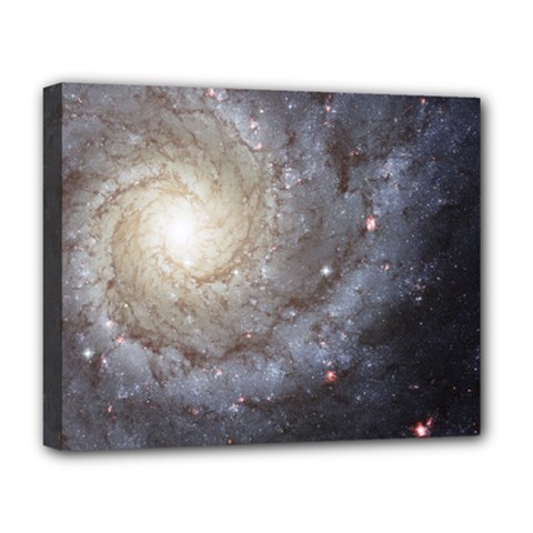 Spiral Galaxy Deluxe Canvas 20  X 16  (stretched) by ExtraGoodSauce