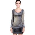 Spiral Galaxy Long Sleeve Bodycon Dress View1