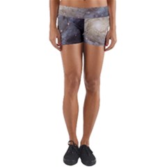 Spiral Galaxy Yoga Shorts by ExtraAwesomeSauce