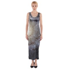Spiral Galaxy Fitted Maxi Dress by ExtraAwesomeSauce