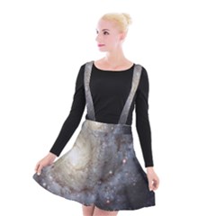 Spiral Galaxy Suspender Skater Skirt by ExtraAwesomeSauce