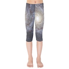 Spiral Galaxy Kids  Capri Leggings  by ExtraAwesomeSauce