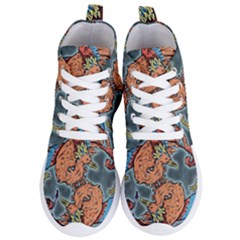 Chinese Phoenix Women s Lightweight High Top Sneakers by ExtraAwesomeSauce