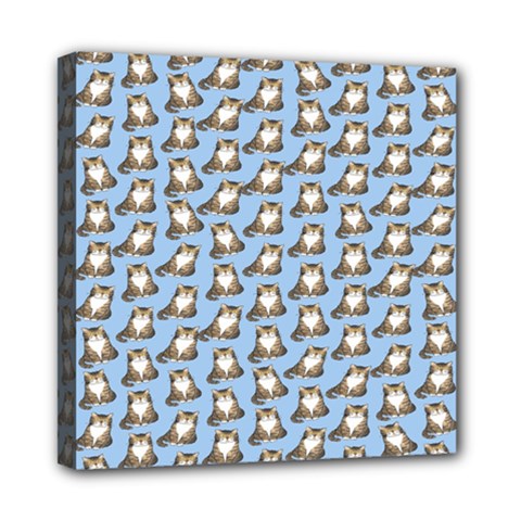 Cats Catty Mini Canvas 8  X 8  (stretched) by Sparkle