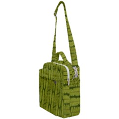 Fern Texture Nature Leaves Crossbody Day Bag by Dutashop