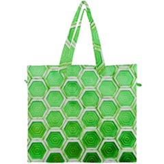 Hexagon Windows Canvas Travel Bag by essentialimage365