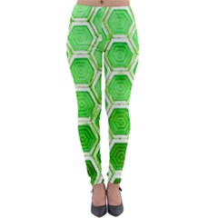Hexagon Windows Lightweight Velour Leggings by essentialimage365