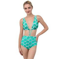 Hexagon Windows Tied Up Two Piece Swimsuit by essentialimage365