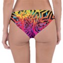Abstract Jungle Reversible Hipster Bikini Bottoms View4