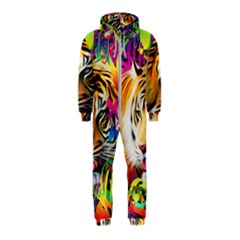 Tiger In The Jungle Hooded Jumpsuit (kids) by icarusismartdesigns