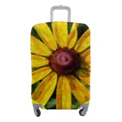 Sunflower Painting Luggage Cover (small) by ExtraAwesomeSauce