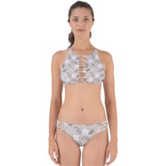Flower  Perfectly Cut Out Bikini Set by SychEva