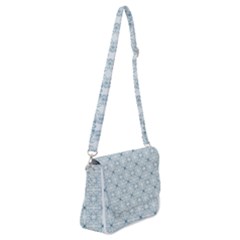 Tulip Flower Garden  Shoulder Bag With Back Zipper by SychEva