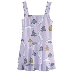 Birds In The Sky  Kids  Layered Skirt Swimsuit by SychEva