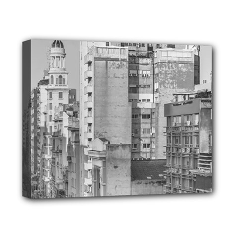 Aerial View Montevideo Uruguay Canvas 10  X 8  (stretched) by dflcprintsclothing
