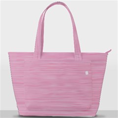 Pink Knitted Pattern Back Pocket Shoulder Bag  by goljakoff