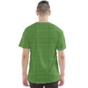 Green knitted pattern Men s Sport Mesh Tee View2