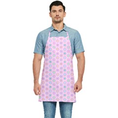 Hexagonal Pattern Unidirectional Kitchen Apron by Dutashop