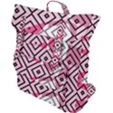 Patternabstraitrosenoir65 Buckle Up Backpack View1