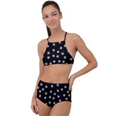 Pattern Marguerites High Waist Tankini Set by kcreatif