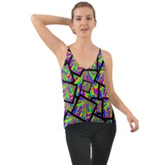 Vibrant Colors Cbdoilprincess 47064993-d0bc-4cda-b403-dc84c3d564a3 Chiffon Cami by CBDOilPrincess1