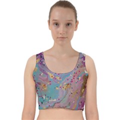 My Pour Cup Painting 7 2 Cbdoilprincess    3e784cd8-e6d8-4a8a-b63e-e3fb6a978394 Velvet Racer Back Crop Top by CBDOilPrincess1