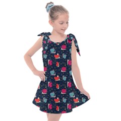D52f0637-744d-4ef4-ba98-88c2841689d2 Kids  Tie Up Tunic Dress by SychEva