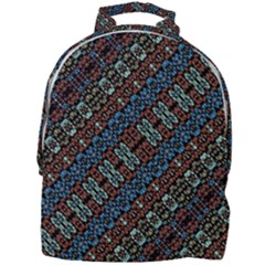 Multicolored Mosaic Print Pattern Mini Full Print Backpack by dflcprintsclothing
