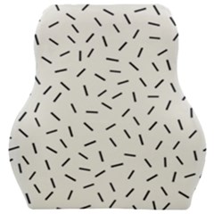 Rain  Car Seat Velour Cushion  by Sobalvarro
