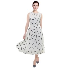 Rain  Round Neck Boho Dress by Sobalvarro