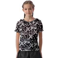 Royalcrown Kids  Frill Chiffon Blouse by PollyParadise