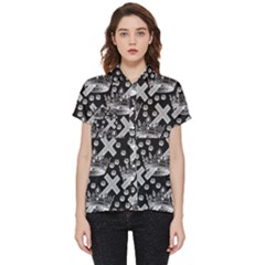 Royalcrown Short Sleeve Pocket Shirt by PollyParadise