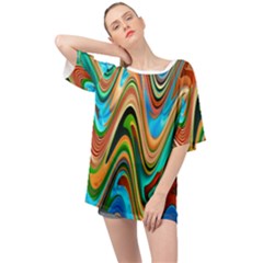 Icecreams Oversized Chiffon Top by PollyParadise