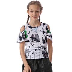 Skaterunderground Kids  Butterfly Cutout Tee by PollyParadise
