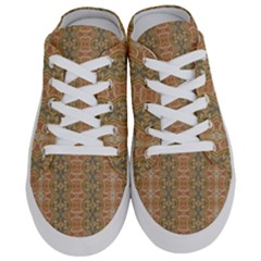 Vintage Ornate Geometric Pattern Half Slippers by dflcprintsclothing