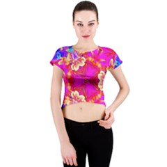 Newdesign Crew Neck Crop Top by LW41021