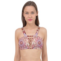 Pink Beauty 1 Cage Up Bikini Top by LW41021