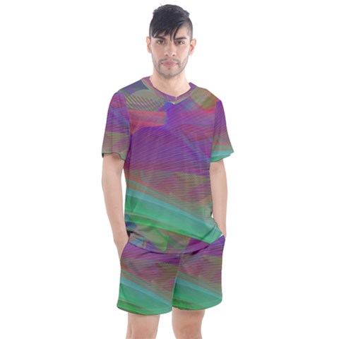 Color Winds Men s Mesh Tee And Shorts Set by LW41021