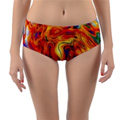 Sun & Water Reversible Mid-waist Bikini Bottoms by LW41021