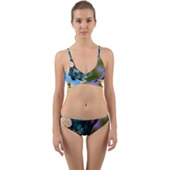Jungle Lion Wrap Around Bikini Set by LW41021