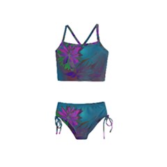 Evening Bloom Girls  Tankini Swimsuit by LW323