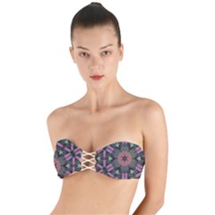 Tropical Island Twist Bandeau Bikini Top by LW323