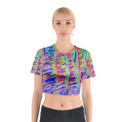 Vibrant-vases Cotton Crop Top by LW323