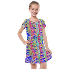 Vibrant-vases Kids  Cross Web Dress by LW323