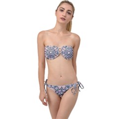 Gem Twist Bandeau Bikini Set by LW323