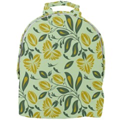 Folk Floral Pattern  Abstract Flowers Surface Design  Seamless Pattern Mini Full Print Backpack by Eskimos